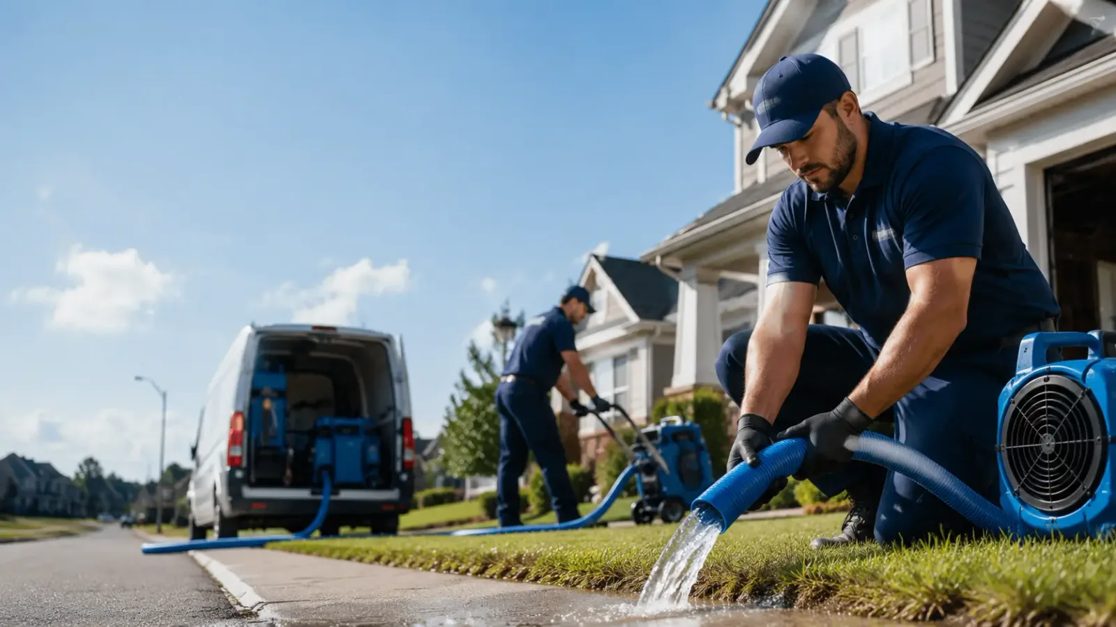 Flood Damage Restoration in Hallwood, VA